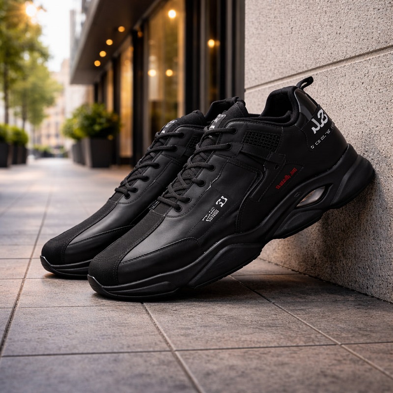 کفش ورزشی مردانه jordan مشکی مدل 23